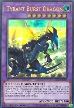 SJF Tyrant Burst Dragon - Legendary Collection Kaiba (LC06) Ultra Rare