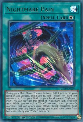 SJF Nightmare Pain - Limited Pack World Championship 2025 (25LP) Ultra Rare