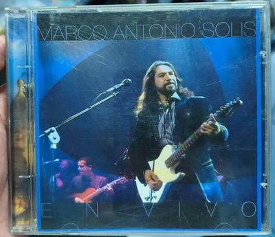 SJ1 Marco Antonio Solis Bellas Artes Puerto Rico CD Música Original Usado Completo