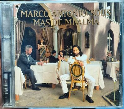 SJ1 Marco Antonio Solis Más de Mi Alma CD Música Original Usado Completo