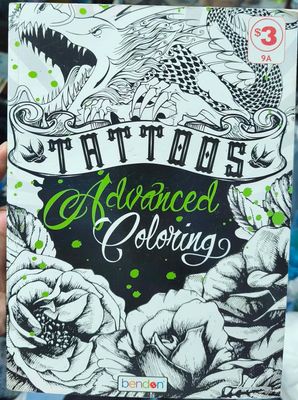 SJ1 Tattoos Libro de Colorear Nuevo