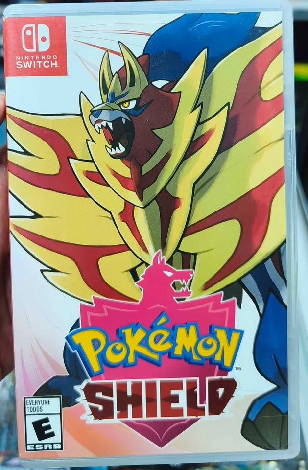 SJ1 Pokémon Shield Nintendo Switch Usado Completo