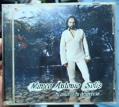 SJ1 Marco Antonio Solis Tu Amor o tu Desprecio CD Música Original Usado Completo