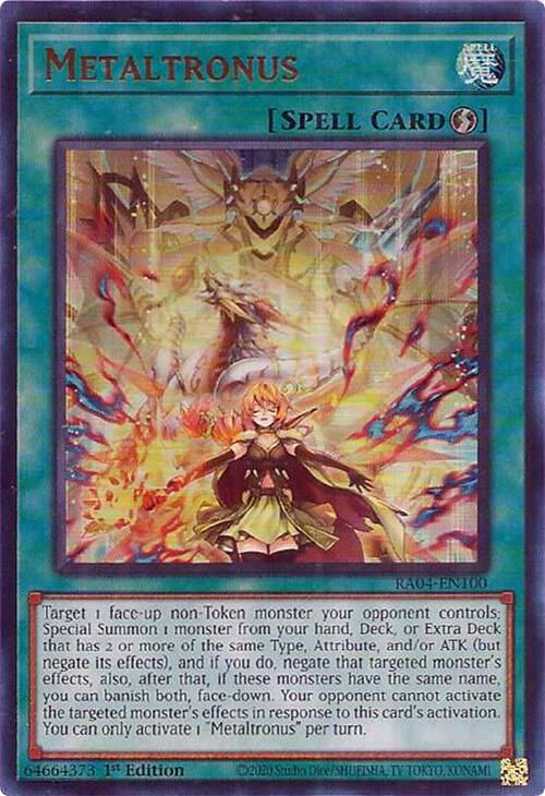 SJF Metaltronus (UR) - Quarter Century Stampede (RA04) Ultra Rare
