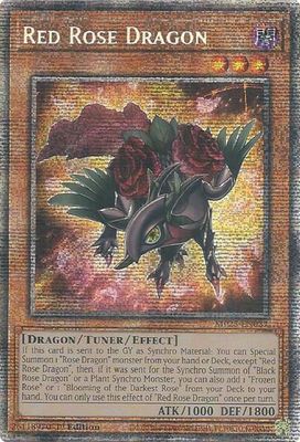 SJF Red Rose Dragon - 2025 Mega-Pack (MP25) Starlight Rare