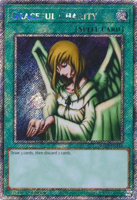 SJF Graceful Charity (Platinum Secret Rare) - Quarter Century Bonanza (RA03)