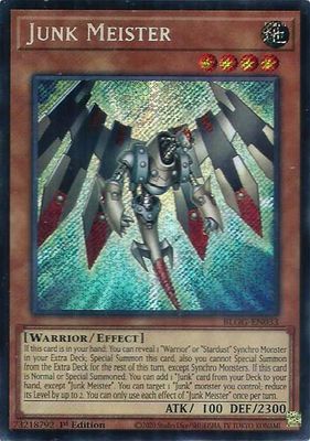 SJF Junk Meister - Battles of Legend: Glorious Gallery (BLGG) Secret Rare