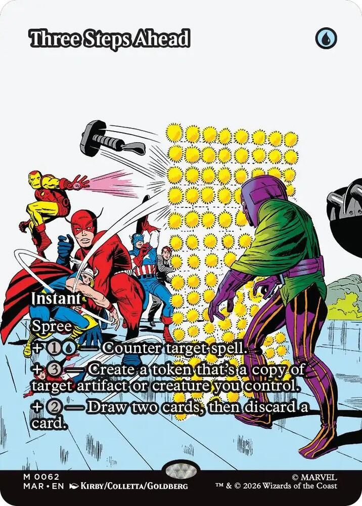 SJF Three Steps Ahead (Borderless) - Marvel Universe Eternal-Legal (MAR)