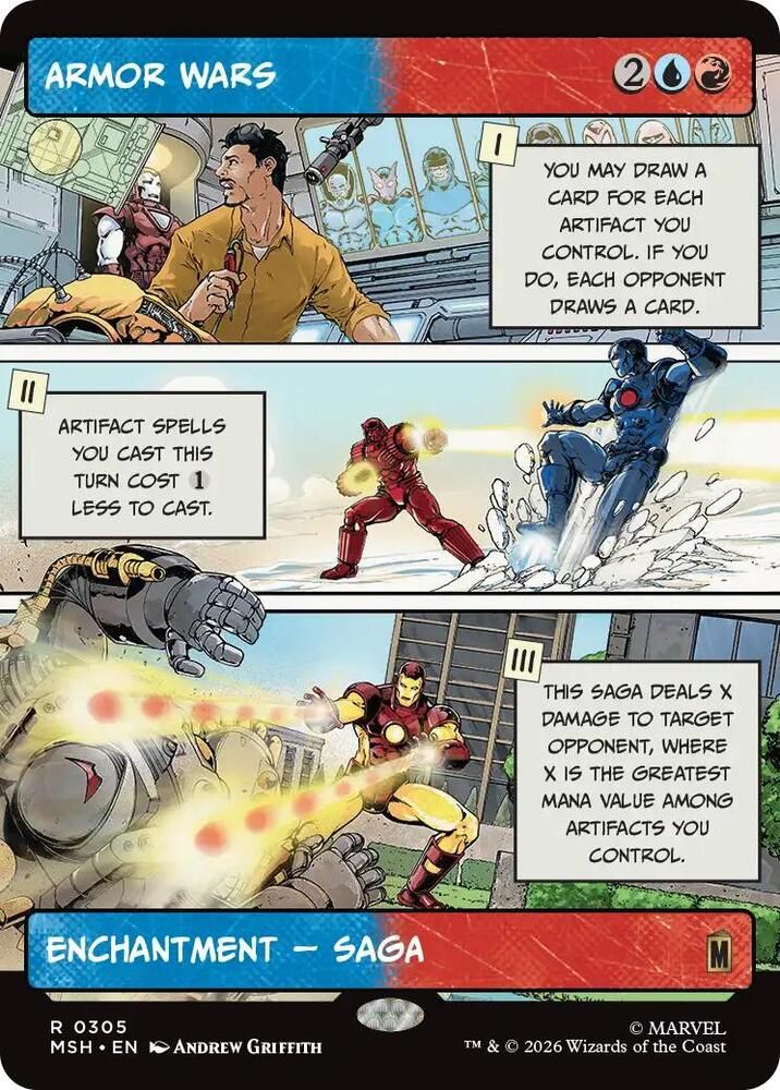 SJF Armor Wars (Borderless) - Marvel Super Heroes (MSH)