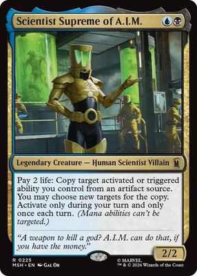 SJF Scientist Supreme of A.I.M. - Marvel Super Heroes (MSH)