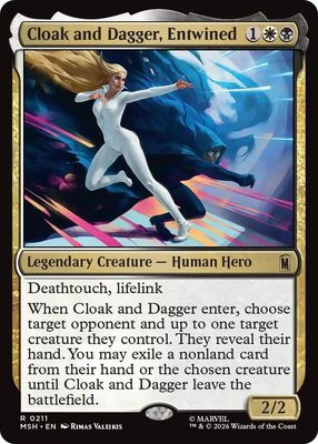 SJF Cloak and Dagger, Entwined - Marvel Super Heroes (MSH)