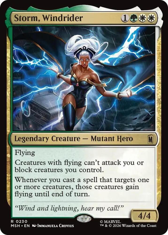 SJF Storm, Windrider - Marvel Super Heroes (MSH)
