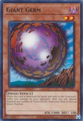 SJF Giant Germ - SRL-EN085 - Rare Unlimited (25th Reprint) Spell Ruler 25th Anniversary Singles