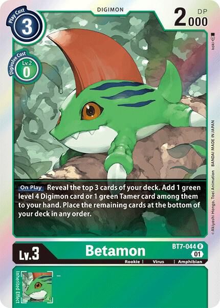 SJF Betamon - Next Adventure (BT-07) Foil