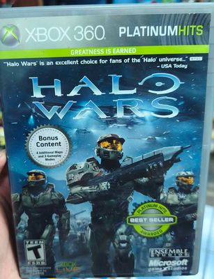 SJ1 Halo Wars Xbox 360 Usado Completo
