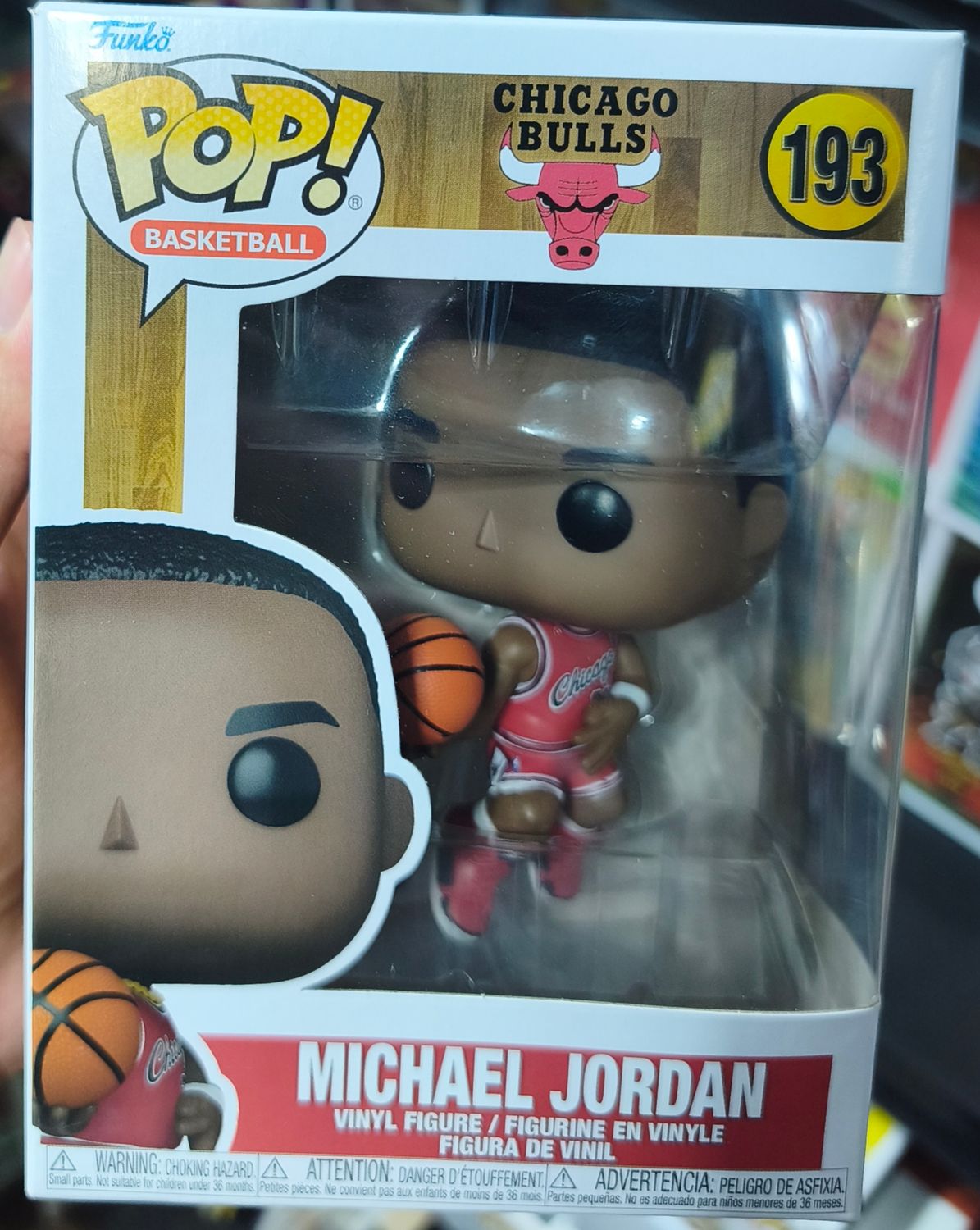SJ1 Michael Jordan Figura Funko Pop