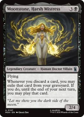 SJF Moonstone, Harsh Mistress - Marvel Super Heroes (MSH)