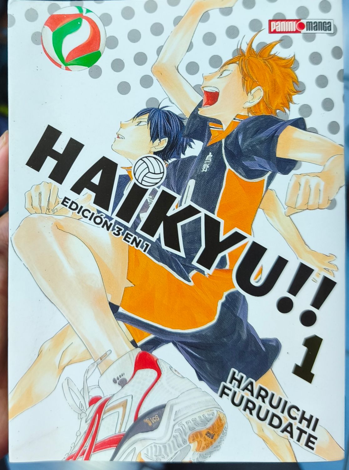 SJ2 Haikyuu Manga Volumen 3 en 1 Español Panini
