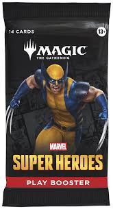 SJ1 Marvel Super Heroes Booster Pack Play Booster Ingles Magic The Gathering Booster Pack