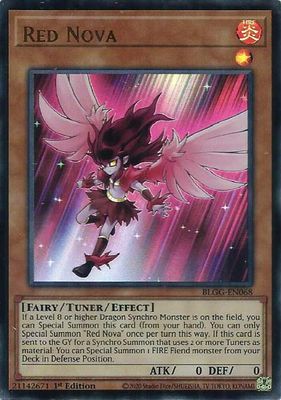 SJF Red Nova - Battles of Legend: Glorious Gallery (BLGG) Ultra Rare