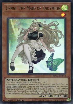 SJF Genni, the Maid of Endymion - Battles of Legend: Glorious Gallery (BLGG) Ultra Rare