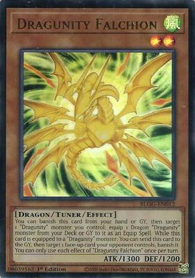 SJF Dragunity Falchion - Battles of Legend: Glorious Gallery (BLGG) Ultra Rare