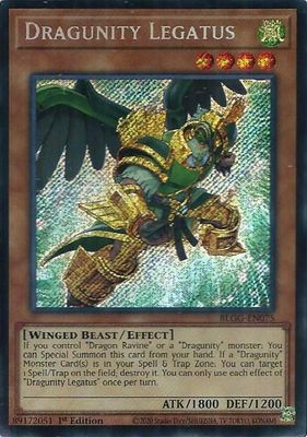 SJF Dragunity Legatus - Battles of Legend: Glorious Gallery (BLGG) Secret Rare