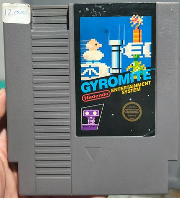 SJ6 Gyromite NES Cartucho