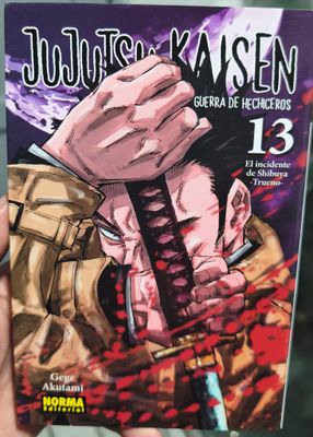 SJ2 Jujutsu Kaisen Manga Volumen 13 Español Norma
