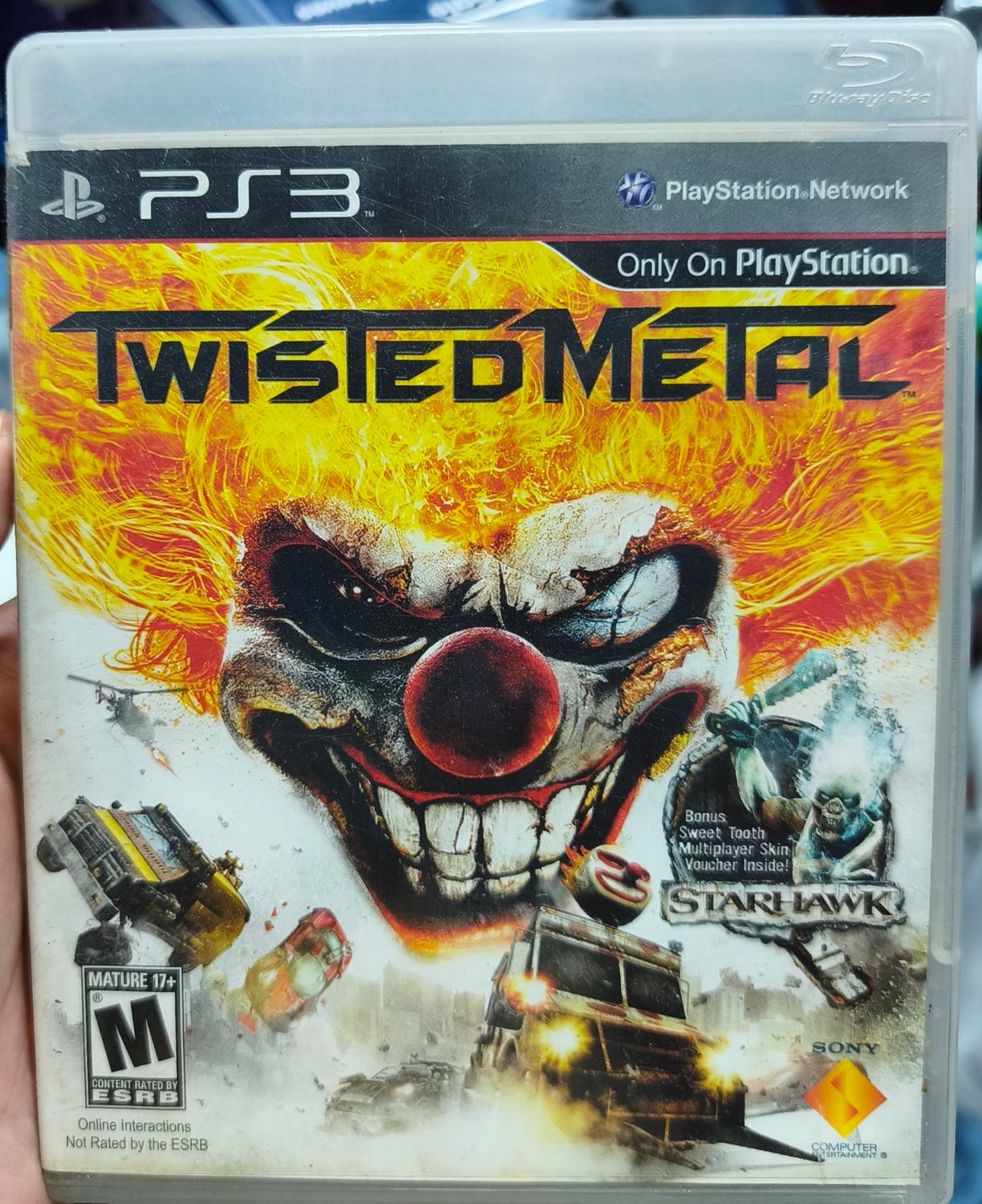 SJ1 Twisted Metal Playstation 3 Usado Completo
