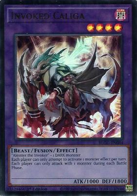 SJF Invoked Caliga - Battles of Legend: Glorious Gallery (BLGG) Ultra Rare
