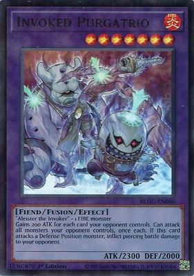 SJF Invoked Purgatrio - Battles of Legend: Glorious Gallery (BLGG) Ultra Rare