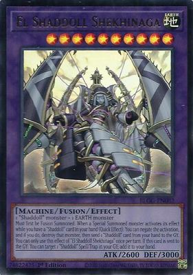 SJF El Shaddoll Shekhinaga - Battles of Legend: Glorious Gallery (BLGG) Ultra Rare