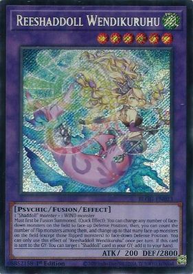 SJF Reeshaddoll Wendikuruhu - Battles of Legend: Glorious Gallery (BLGG) Secret Rare