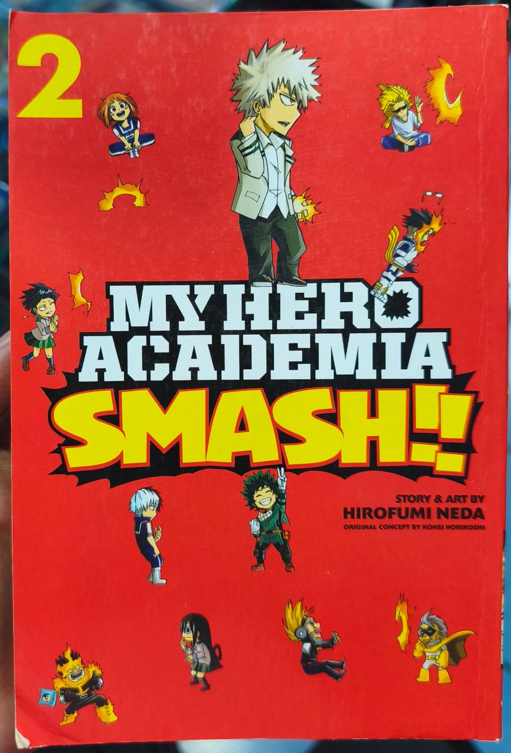 SJ2 My Hero Academia Manga Smash Ingles