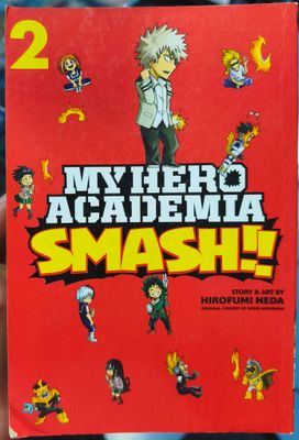 SJ2 My Hero Academia Manga Smash Ingles