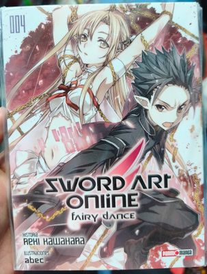 SJ1 Sword Art Online Fairy Dance Novela Volúmen 4 Español Panini