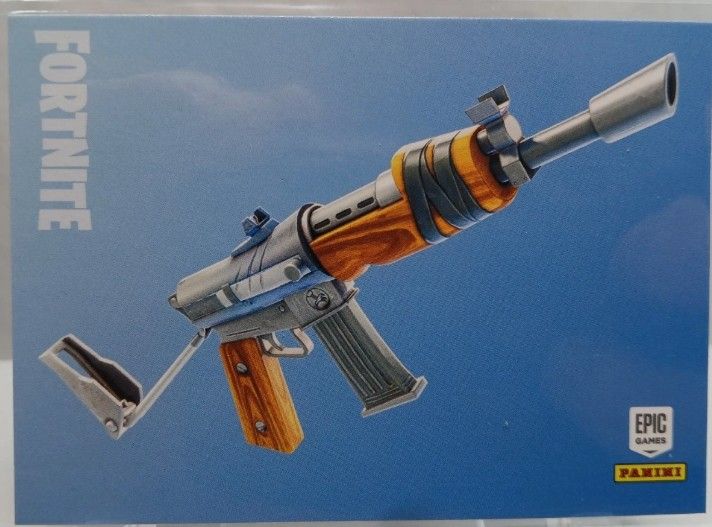SJF Burst Assault Rifle #101  2019 Panini Fortnite Series 1 Base USA Print