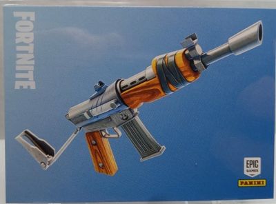 SJF Burst Assault Rifle #101  2019 Panini Fortnite Series 1 Base USA Print