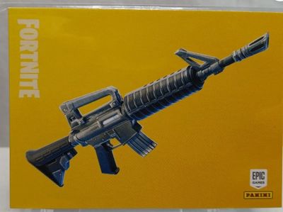 SJF Assault Rifle # 102 2019 Panini Fortnite Series 1 Base  USA Print