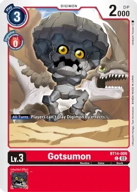 SJF Gotsumon - Blast Ace (BT14) Blast Ace