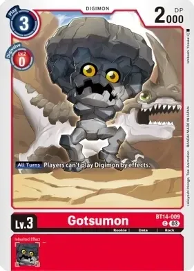 SJF Gotsumon - Blast Ace (BT14) Blast Ace