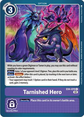 SJF Tarnished Hero - Alternative Being Booster (EX-04)