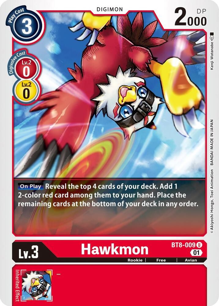 SJF Hawkmon - New Awakening (BT-08)