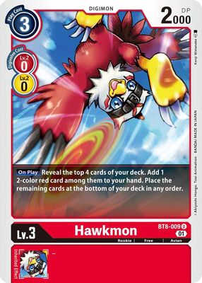 SJF Hawkmon - New Awakening (BT-08)