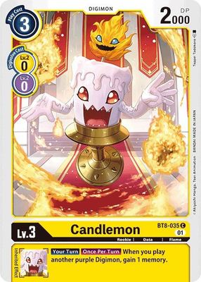 SJF Candlemon - New Awakening (BT-08)