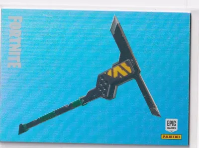 SJF Panini Fortnite Trading Cards / Series 1 / EPIC : ANGULAR AXE 145
