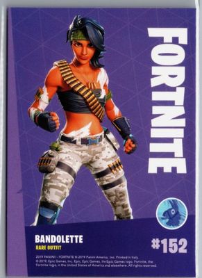 SJF  Bandolette 152 Panini Fortnite Series 1,  2019