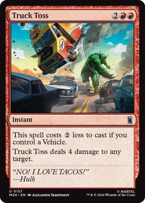 SJF Truck Toss - Marvel Super Heroes (MSH)