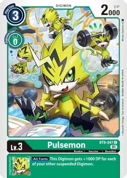 SJF Pulsemon - New Awakening (BT08) New Awakening